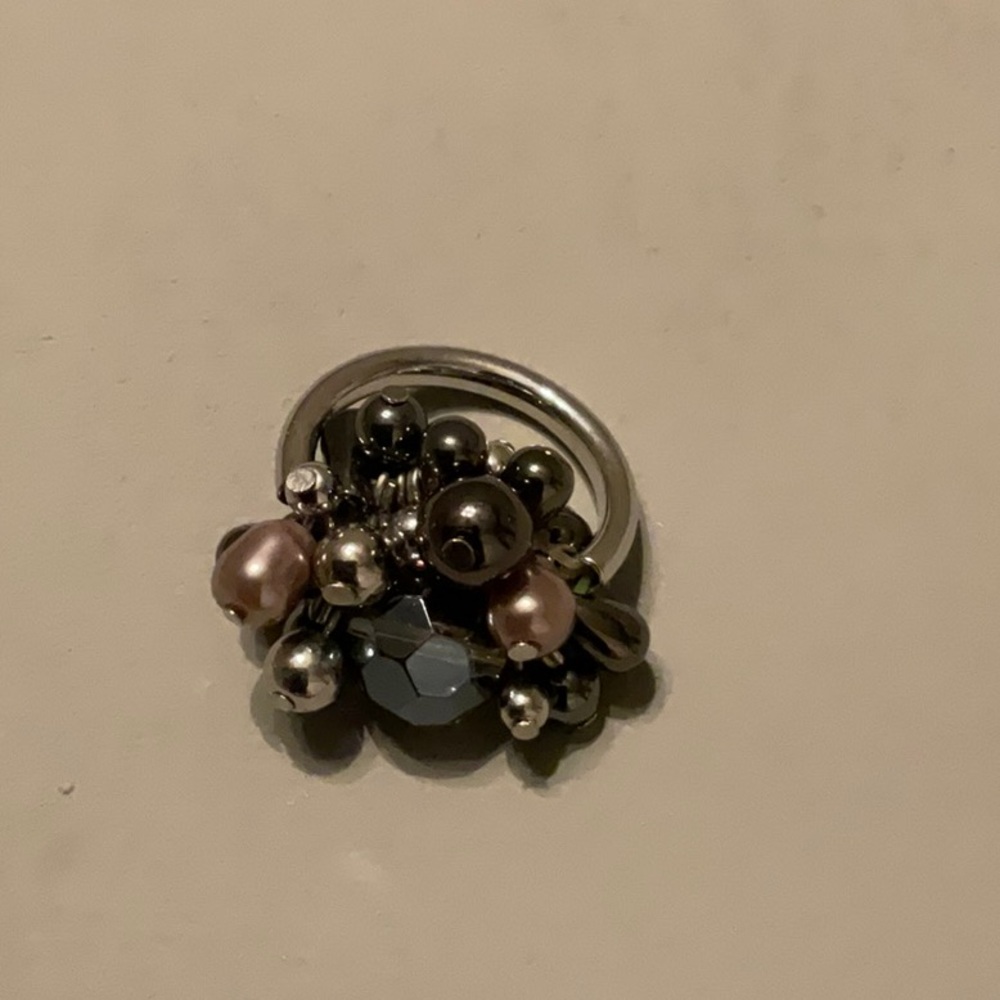 Premier Designs beaded adjustable ring